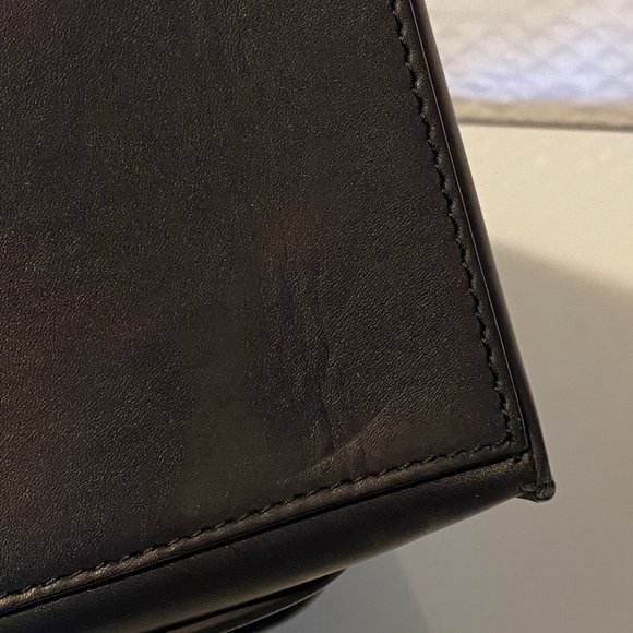 Authentic Balenciaga Mini Padlock Black Leather Cross Body Bag Please read: - Picture 11 of 14